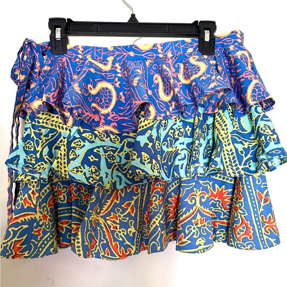 Rugby Ralph Lauren Skirt  Women's | Sz 4 | Multicolor Patterned | Y2k | Vintage - Picture 2 of 7